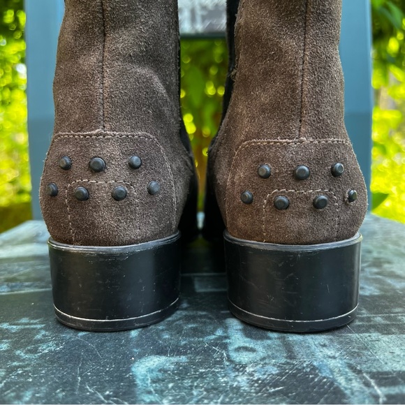 Andre Assous Odalys Women's Waterproof Brown Suede Boots - Picture 7 of 12